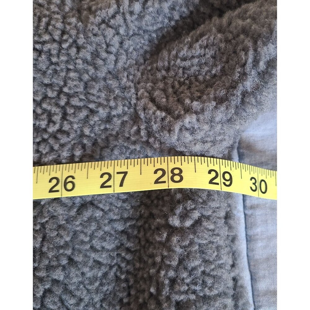 Ridgecut Toughwear Mens Sherpa Fleece Pullover 2XL Gray With Black Warm Workwear - Picture 8 of 12